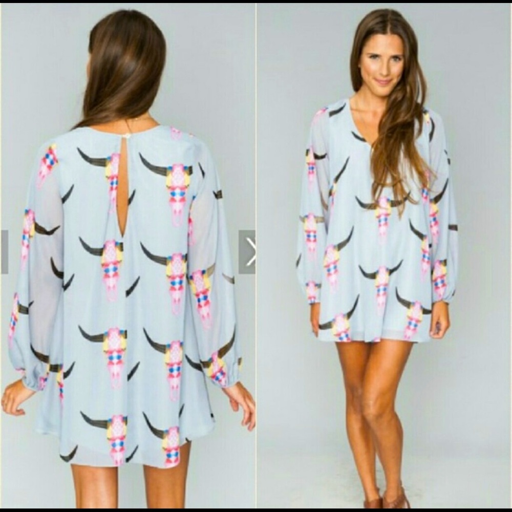 SMYM lite bright bull Donna Michelle tunic